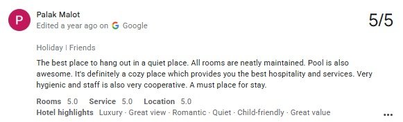 Hotel Alternative in Udaipur Villa — Maple Roots Villa Guest Review — Maple Roots Villa Udaipur guest review photo