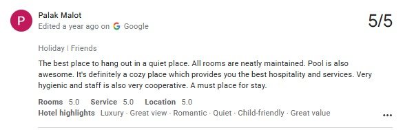 Office Party Villa Udaipur — Maple Roots Villa Guest Review — Maple Roots Villa Udaipur guest review photo