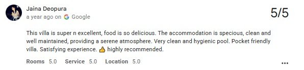 Team Outing Villa Udaipur — Maple Roots Villa Guest Review — Udaipur villa guest review