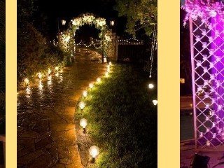 Pathway Globe Lights - Best Luxury Villa in Udaipur