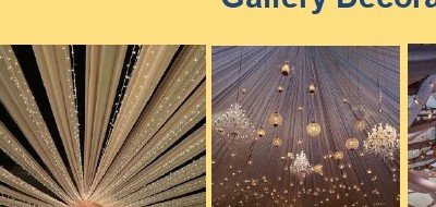 Radial Gazebo Fairy Lights - Best Luxury Villa in Udaipur