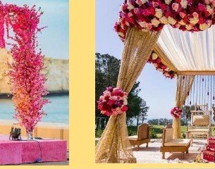 Royal Gold & Rose Mandap - Best Luxury Villa in Udaipur