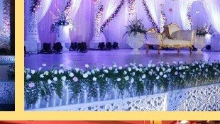 Draped Fabric Stage - Best Luxury Villa in Udaipur